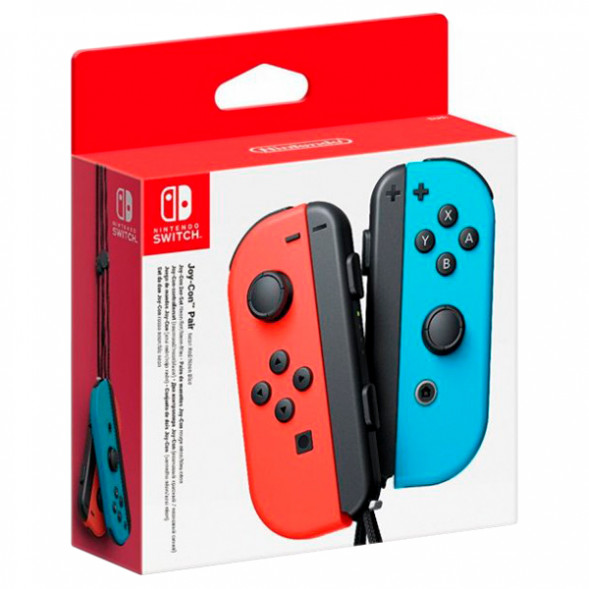 Геймпад Nintendo Switch Joy-Con controllers Duo, красный/синий в Екатеринбурге