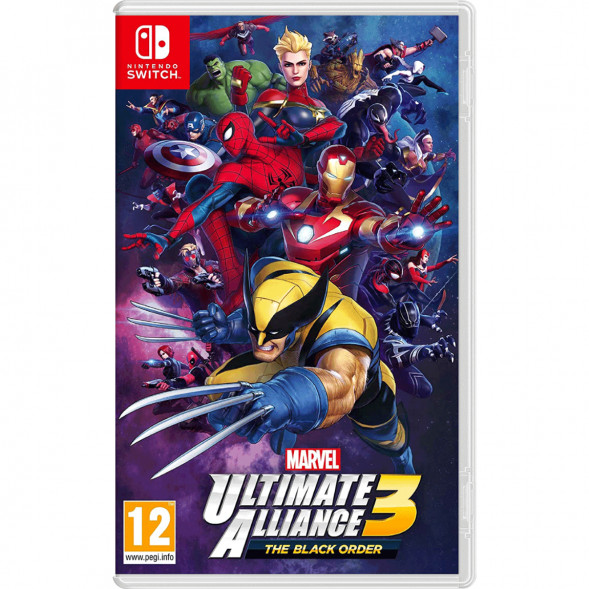 Игра Marvel Ultimate Alliance 3: The Black Order [Nintendo Switch, английская версия] в Екатеринбурге