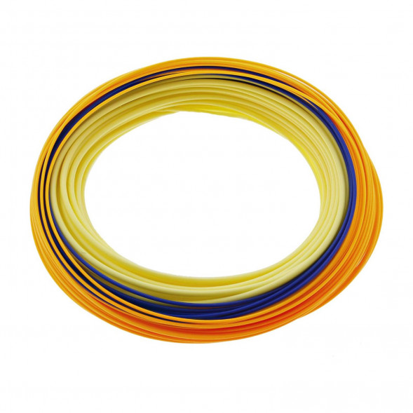 Леска RIO Premier Dart V2.0 Float WF7F/S3, Black/Yellow/Blue/Orange в Екатеринбурге