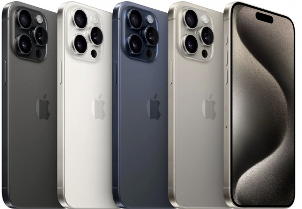 Смартфон Apple iPhone 15 Pro Max 256 ГБ, Dual: nano SIM + eSIM, титан в Екатеринбурге