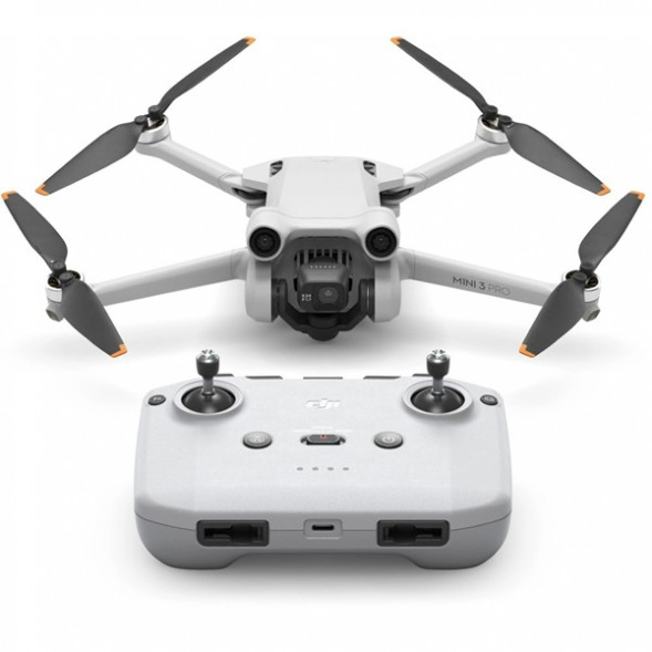 Квадрокоптер DJI Mini 3 Pro (DJI RC-N1), серый в Екатеринбурге