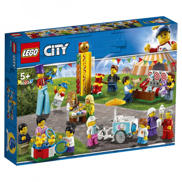 Конструктор LEGO City Town 60234 Комплект минифигурок Весёлая ярмарка в Екатеринбурге