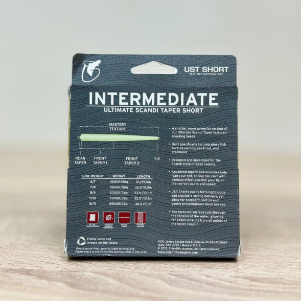 Рыболовная леска Scientific Anglers UST Short St-9/10-I Intermediate 125208 в Екатеринбурге