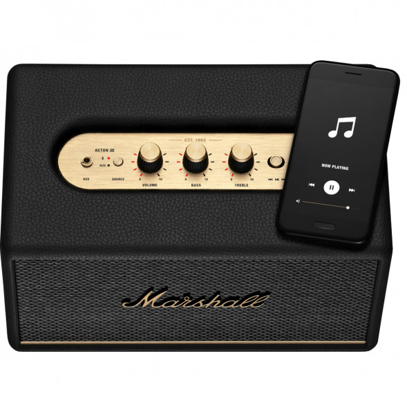Портативная акустика Marshall Acton III, 60 Вт, черный в Екатеринбурге