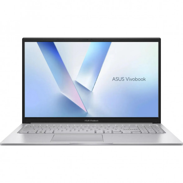 Ноутбук ASUS Vivobook 15 X1504MA-BQ224 (15.6&amp;quot;, IPS, Intel Core 5 320 1.5ГГц, 6 ядер, 8ГБ DDR5, 512ГБ SSD, Intel Graphics, без ОС), серебристый в Екатеринбурге