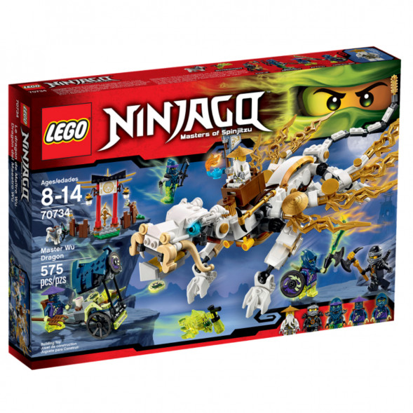 Конструктор LEGO Ninjago 70734 Дракон Сэнсея Ву в Екатеринбурге