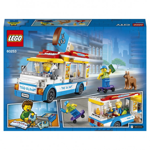 Конструктор LEGO City Great Vehicles 60253 Грузовик мороженщика в Екатеринбурге