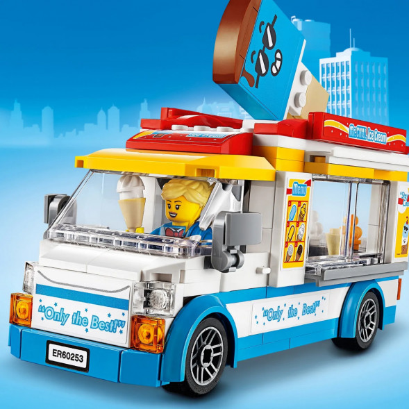 Конструктор LEGO City Great Vehicles 60253 Грузовик мороженщика в Екатеринбурге