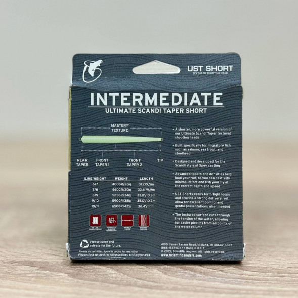 Рыболовная леска Scientific Anglers UST Short St-10/11-I Intermediate 125215 в Екатеринбурге