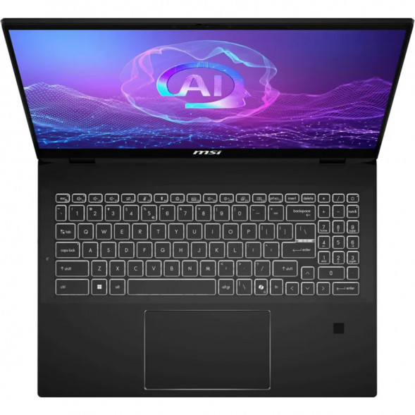 Ноутбук трансформер MSI Summit 16 AI Evo A2HMTG-057RU (16&amp;quot;, IPS, Intel Core Ultra 7 255H 2ГГц, 16 ядер, 16ГБ LPDDR5, 1ТБ SSD, Intel Arc 140T, Windows 11 Home), черный в Екатеринбурге