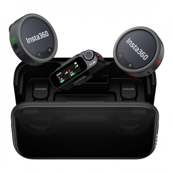 Беспроводной микрофон Insta360 Mic Pro (2TX + 1RX) в Екатеринбурге