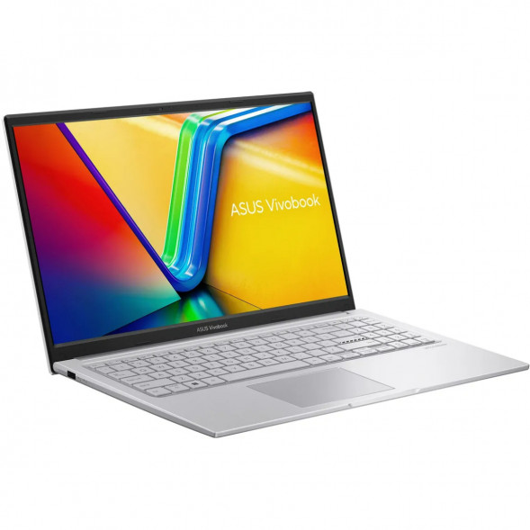 Ноутбук ASUS Vivobook 15 X1504VA-BQ4172 (15.6&amp;quot;, IPS, Intel Core 5 120U 1.4ГГц, 10 ядер, 8ГБ DDR5, 512ГБ SSD, Intel Graphics, без ОС), серебристый в Екатеринбурге