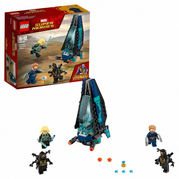 Конструктор LEGO Super Heroes 76101 Атака всадников в Екатеринбурге