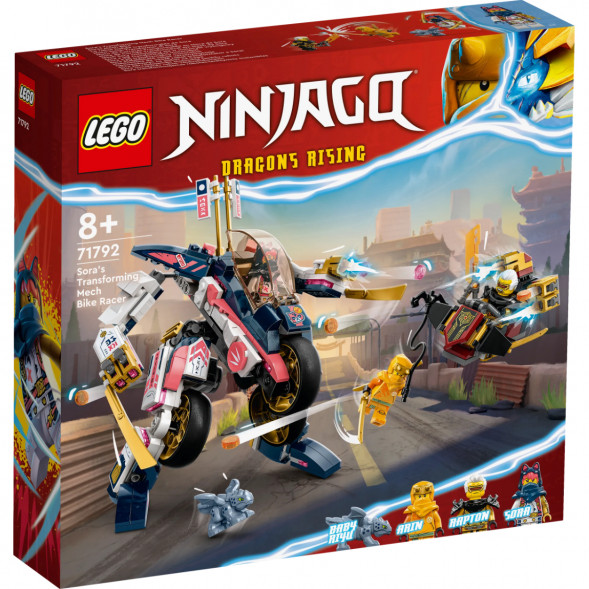Конструктор LEGO Ninjago 71792 Байк-трансформер Соры в Екатеринбурге