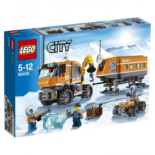 Конструктор LEGO City 60035 Передвижная арктическая станция в Екатеринбурге