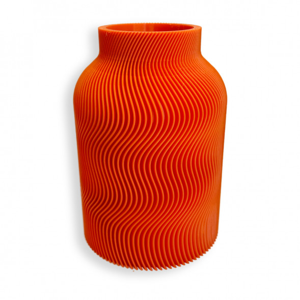 Ваза для сухоцветов HatRom Wave, оранжевый в Екатеринбурге