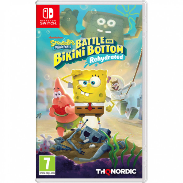 Игра SpongeBob SquarePants: Battle for Bikini Bottom - Rehydrated [Nintendo Switch, русские субтитры] в Екатеринбурге