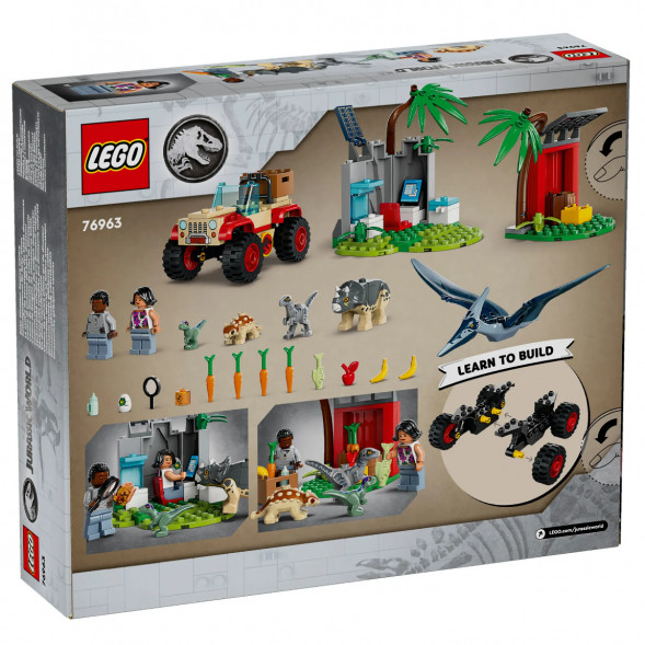 Конструктор LEGO Jurassic World 76963 Центр спасения детенышей динозавров в Екатеринбурге