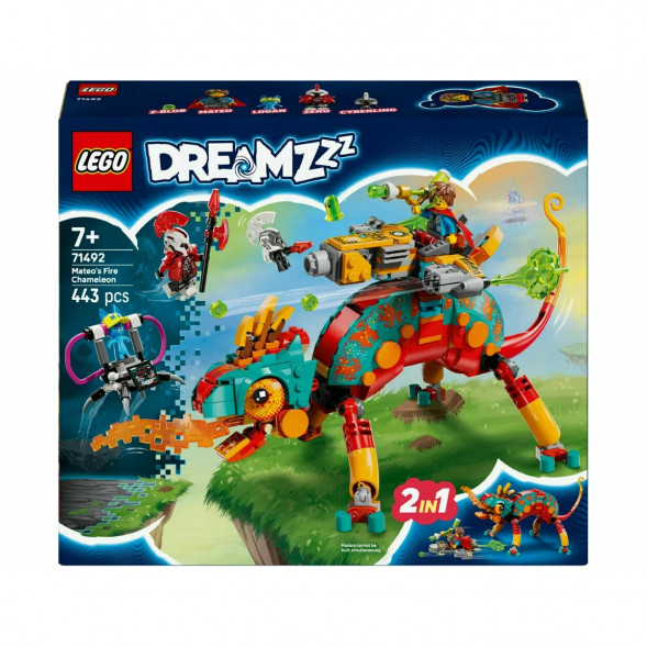 Конструктор LEGO DREAMZzz 71492 Огненный хамелеон Матео в Екатеринбурге