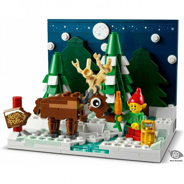 Конструктор LEGO 40484 Перед домом Деда Мороза в Екатеринбурге