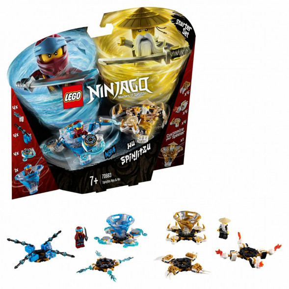 Конструктор LEGO Ninjago 70663 Ния и Ву: мастера Кружитцу в Екатеринбурге