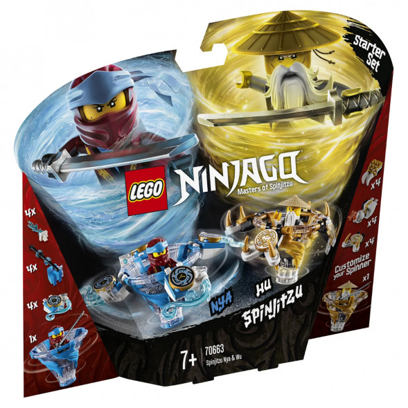 Конструктор LEGO Ninjago 70663 Ния и Ву: мастера Кружитцу в Екатеринбурге