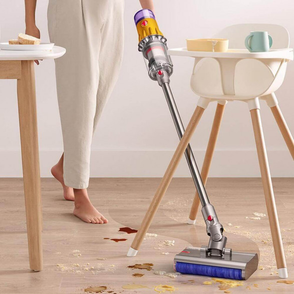 Пылесос Dyson V12S Detect Slim Submarine SV46, Yellow/Nickel в Екатеринбурге