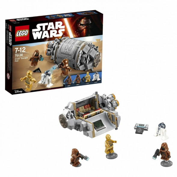 Конструктор LEGO Star Wars 75136 Спасательная капсула дроидов в Екатеринбурге