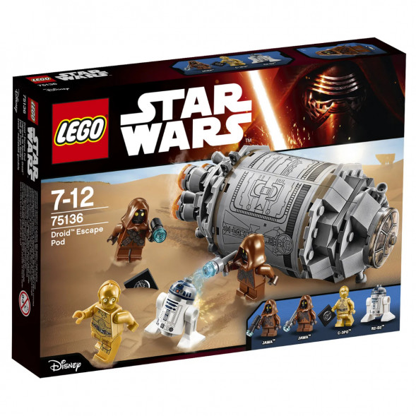 Конструктор LEGO Star Wars 75136 Спасательная капсула дроидов в Екатеринбурге