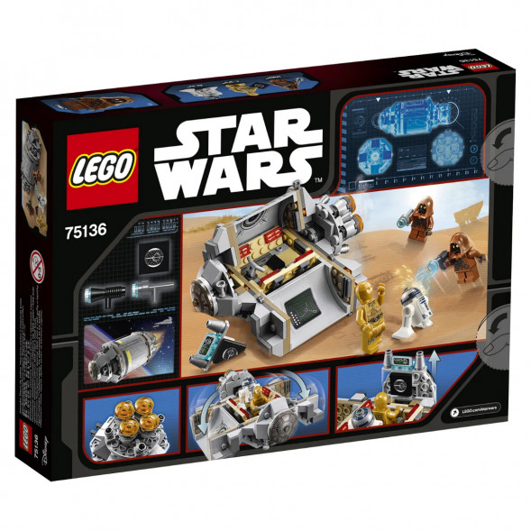 Конструктор LEGO Star Wars 75136 Спасательная капсула дроидов в Екатеринбурге